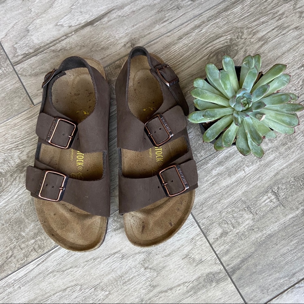 Suede Birkenstock’s with Back Straps!
